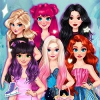 princess_iceskates_winter_dress_up ហ្គេម